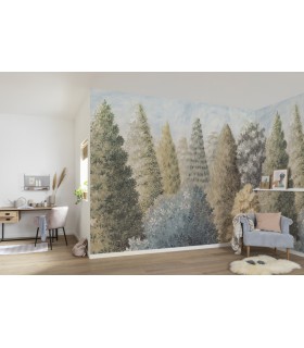 Panoramique Painted Woods - Collection Pure 2 - KOMAR - REF P278-VD4  - 400x250CM