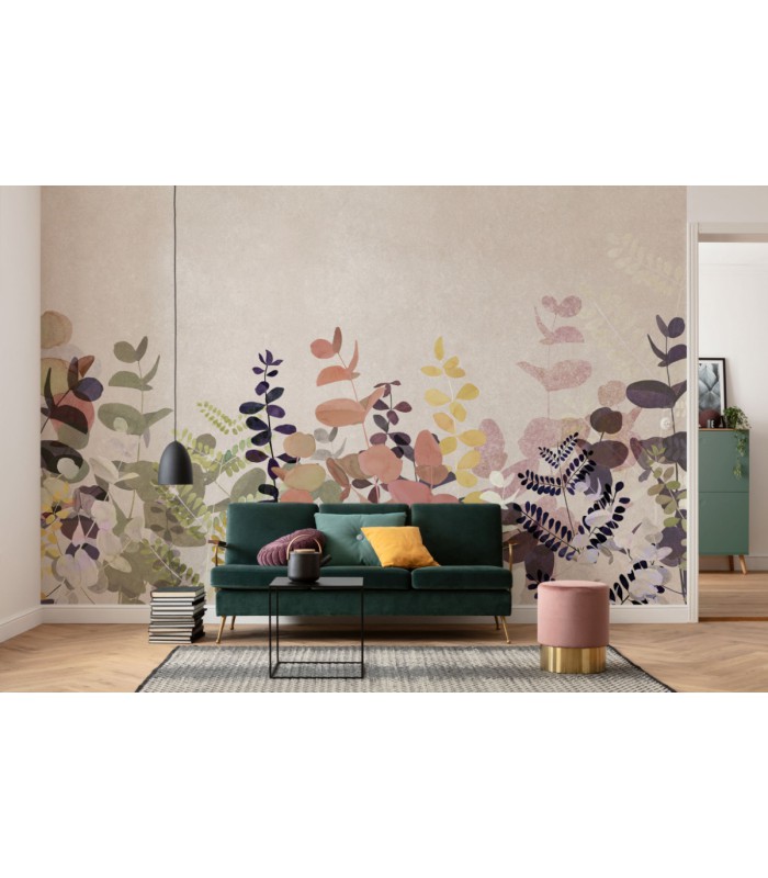 Panoramique Foggy Shrub - Collection Pure 2 - KOMAR - REF P255-VD4  - 400x250CM