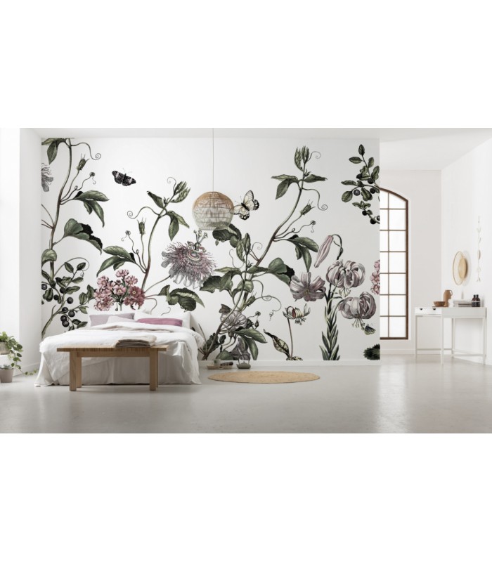 Panoramique Paradis de Papillons - Collection Pure 2 - KOMAR - REF P266-VD4  - 400x250CM