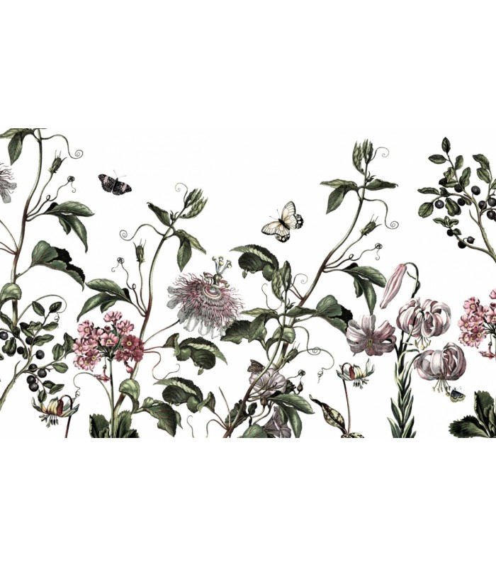 Panoramique Paradis de Papillons - Collection Pure 2 - KOMAR - REF P266-VD4  - 400x250CM