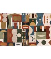 Panoramique Tribal Tiles - Collection Pure 2 - KOMAR - REF P258-VD4  - 400x250CM