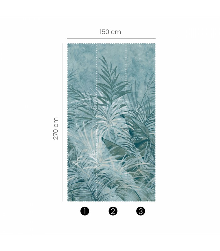 Panoramique MURALS - MOLINA - Erismann - 2544N-81 - 1,50m x 2,70m