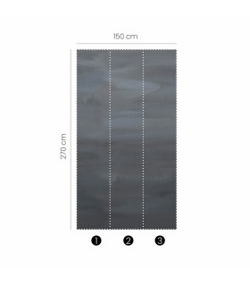 Panoramique MURALS - MISTY MOOD - Erismann - 2545N-83 - 1,50m x 2,70m