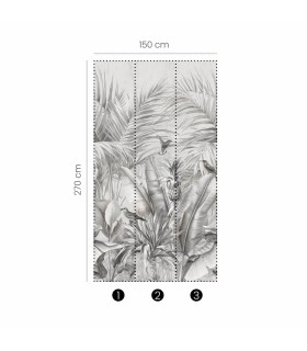 Panoramique MURALS - AYANA - Erismann - 2546N-81 - 1,50m x 2,70m