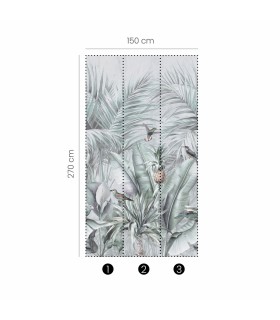 Panoramique MURALS - AYANA - Erismann - 2546N-82 - 1,50m x 2,70m