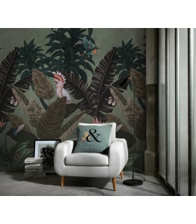 Panoramique MURALS - TROPICAL TWILIGHT - Erismann - 2547N-81 - 1,50m x 2,70m