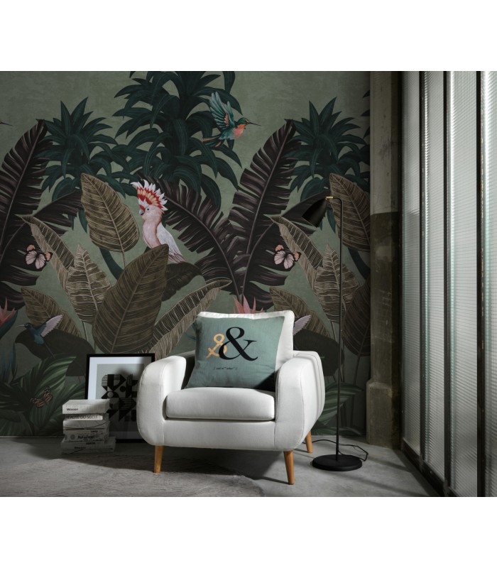 Panoramique MURALS - TROPICAL TWILIGHT - Erismann - 2547N-81 - 1,50m x 2,70m