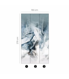 Panoramique MURALS - TEMPEST - Erismann - 2550N-81 - 1,50m x 2,70m