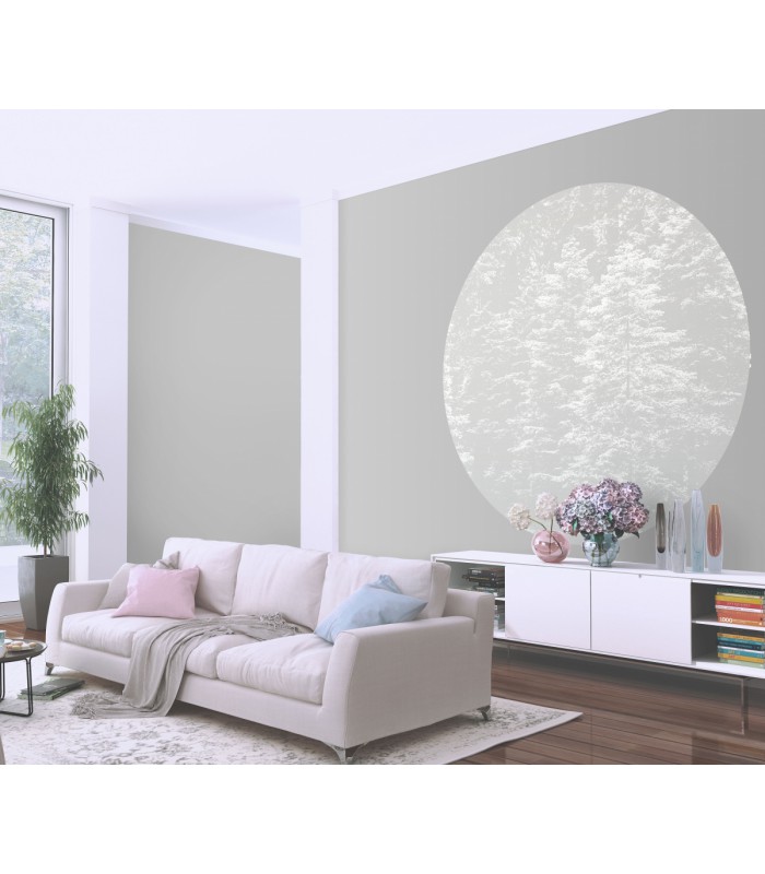 Panoramique MURALS - HAZY PINES - Erismann - 2553N-71 - 1,40m de diamètre