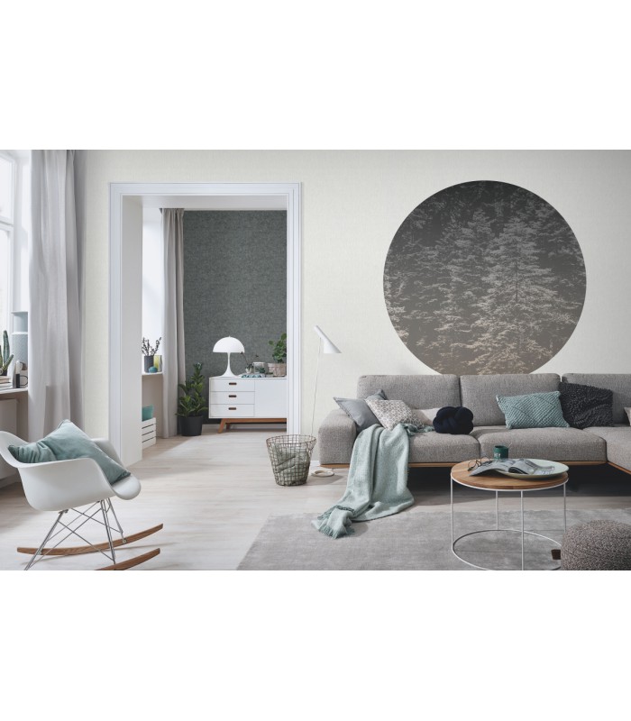 Panoramique MURALS - HAZY PINES - Erismann - 2553N-72 - 1,40m de diamètre