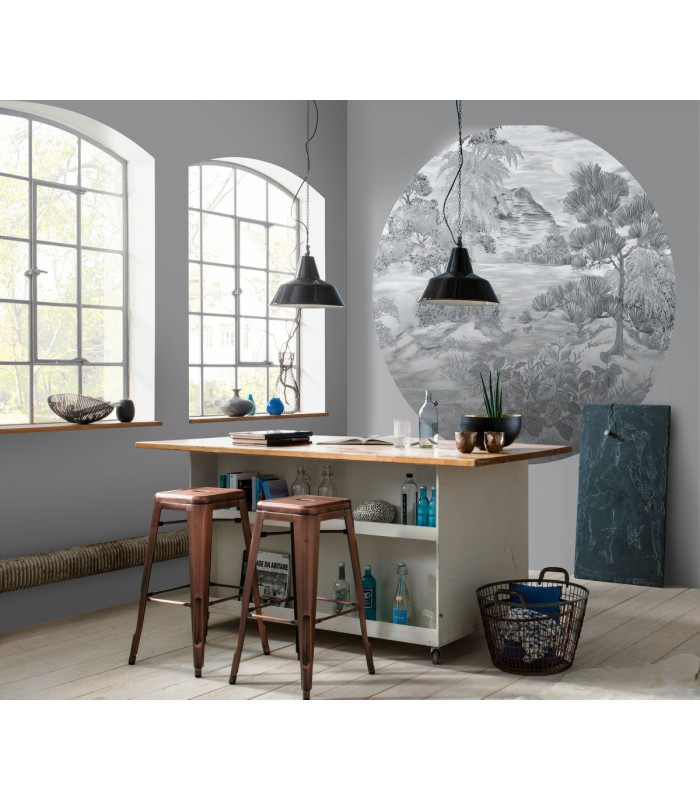 Panoramique MURALS - FUJIYAMA - Erismann - 2554N-71 - 1,40m de diamètre