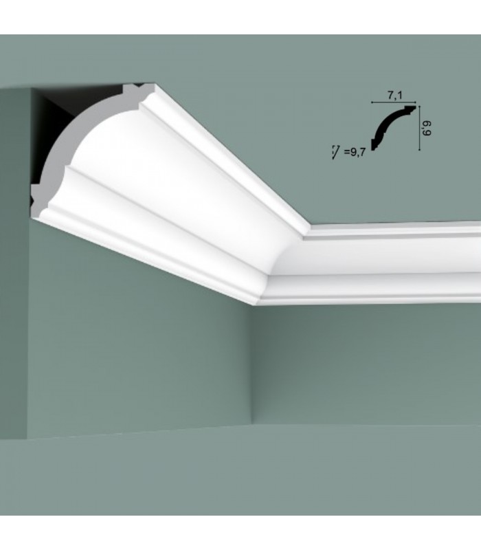 Plinthe mur et plafond Orac CX100