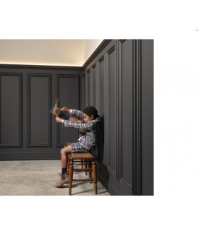 ORAC Panneau Mural 3D W120 Autoire Grande Corniche Élégante