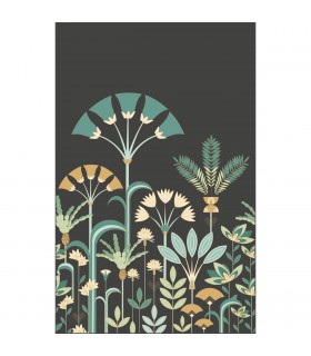 Papier peint Panoramique Luxuriance VERT - 200x310cm - Collection Élégance - CASELIO - Réf. ELC105327004