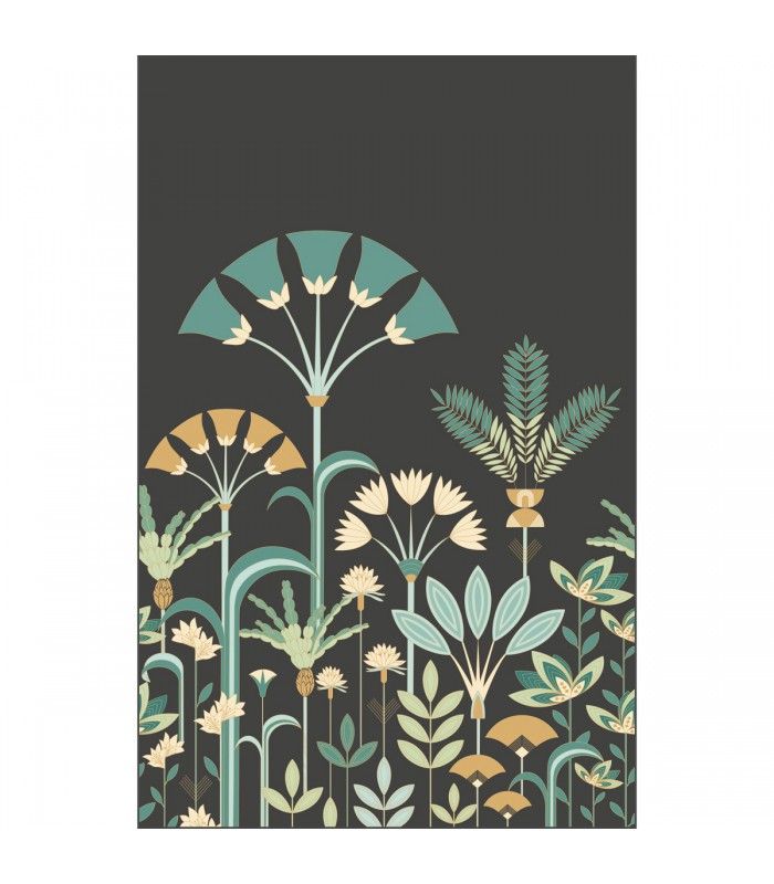 Papier peint Panoramique Luxuriance VERT - 200x310cm - Collection Élégance - CASELIO - Réf. ELC105327004