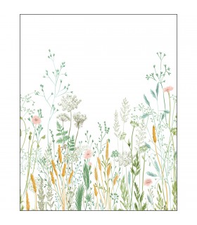 Papier peint Panoramique Herbarium Multicouleurs - 200x250cm - Collection Green Life 2 - CASELIO - Réf.  GNL2105390405
