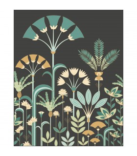 Papier peint Panoramique Luxuriance VERT - 200x250cm - Collection Élégance - CASELIO - Réf. ELC105327005