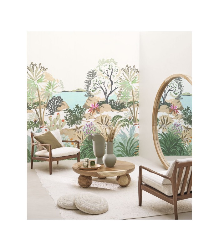 Papier peint Panoramique CAP ESTEREL BLEU, format M - Collection Échappée Belle - CASADECO - Réf.ECHA89866117