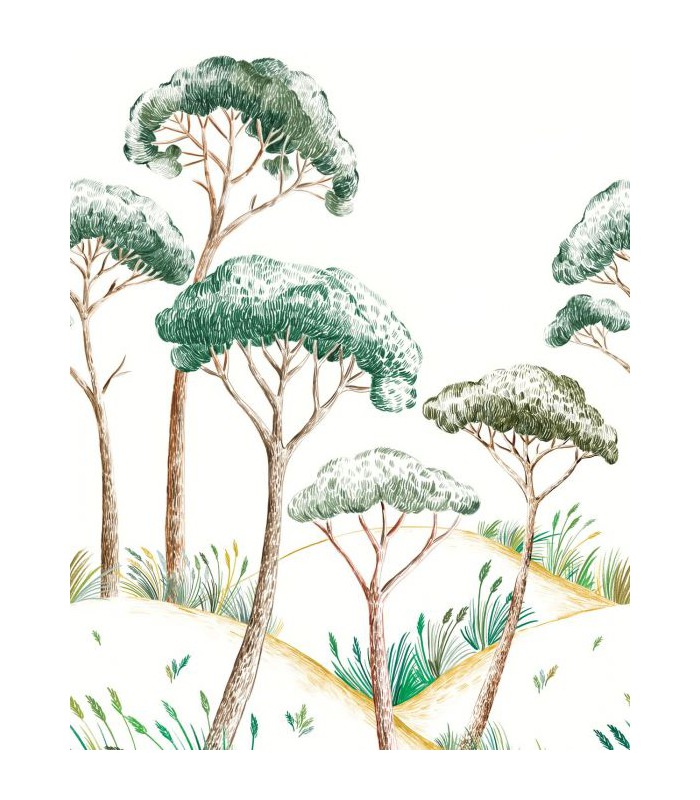 Panoramique PINEA VERT 200x250 - Collection AZUR - CASELIO - Réf. AZU105497005