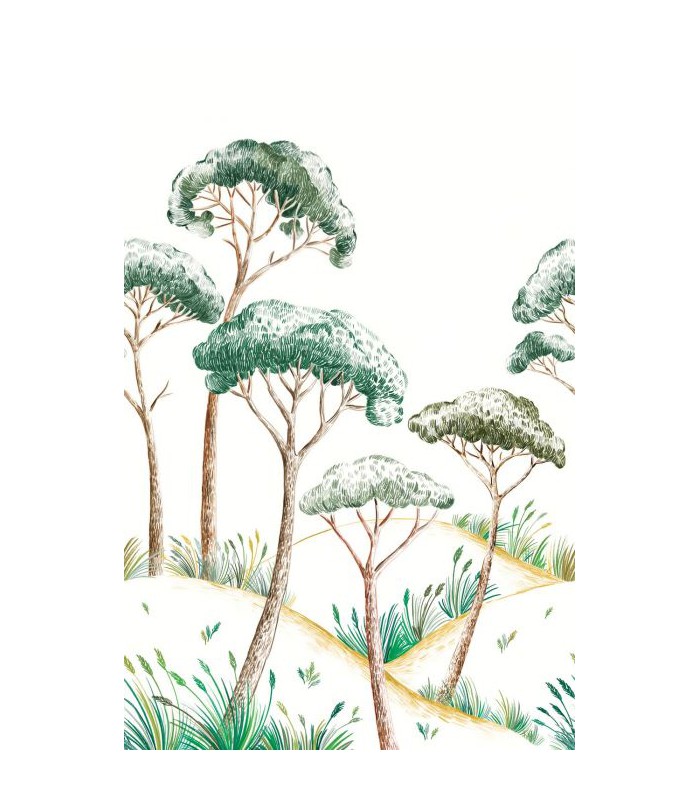 Panoramique PINEA VERT 200x310 - Collection AZUR - CASELIO - Réf. AZU105497004