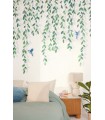 Papier peint Panoramique Birdy Vert - 200x310cm - Collection Green Life 2 - CASELIO - Réf.  GNL2105400404