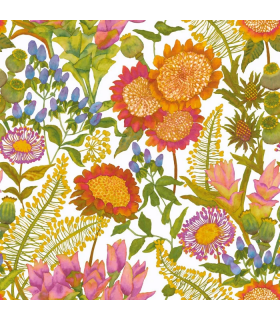 Papier peint Panoramique LES BAUX DE PROVENCE MULTICO, format M - Collection Échappée Belle - CASADECO - Réf.ECHA89877317