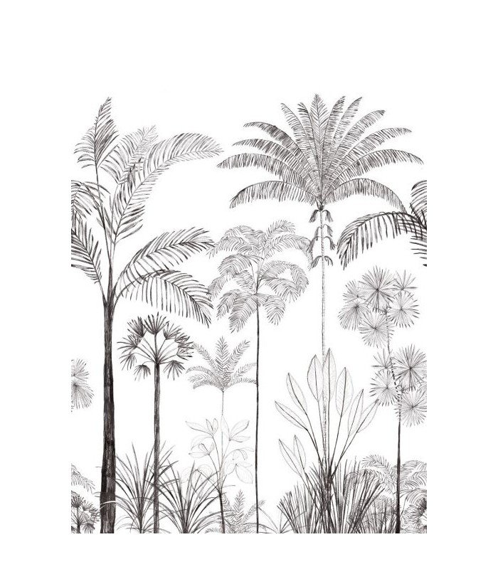 Panoramique SAO PAULO GRIS 200x280 - Collection COLOR BOX 3 - CASELIO - Réf. CB3105919103