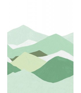 Panoramique BAYONNE VERT 200x280 - Collection COLOR BOX 3 - CASELIO - Réf. CB3105937103