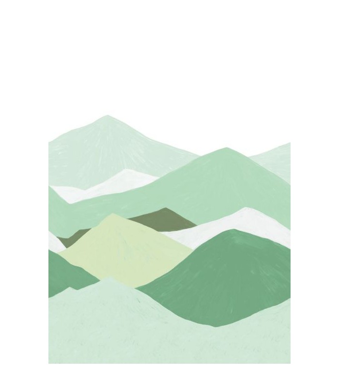 Panoramique BAYONNE VERT 200x280 - Collection COLOR BOX 3 - CASELIO - Réf. CB3105937103