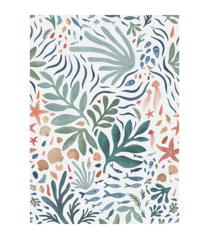 Panoramique SEYCHELLES BLEU 200x280 - Collection COLOR BOX 3 - CASELIO - Réf. CB3105946103