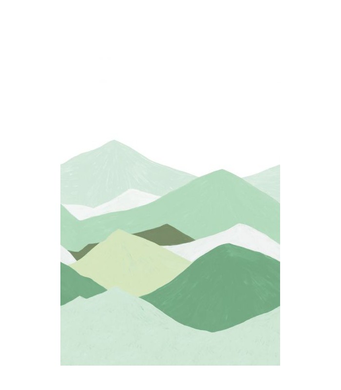 Panoramique BAYONNE VERT 200x310 - Collection COLOR BOX 3 - CASELIO - Réf. CB3105937104