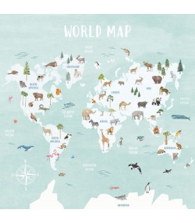 Panoramique DECOUVRIR LE MONDE MULTICOULEURS S 250x250 - Collection LES MINIS MONDES - CASELIO - Réf. MNM105766306