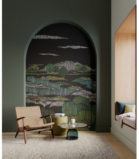 Panoramique OBSCURITE VEGETALE L MULTICO 200x310 - Collection WONDERWALLS 2 - CASADECO - Réf. WDWD200049904