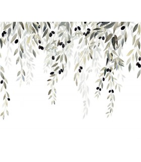 Panoramique MEMORY TREE S VERT OLIVE 300x250 - Collection WONDERWALLS 2 - CASADECO - Réf. WDWD200147807