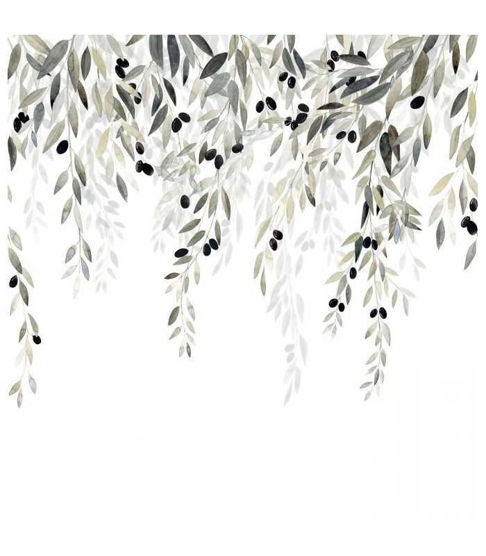 Panoramique MEMORY TREE L VERT OLIVE 300x310 - Collection WONDERWALLS 2 - CASADECO - Réf. WDWD200147809