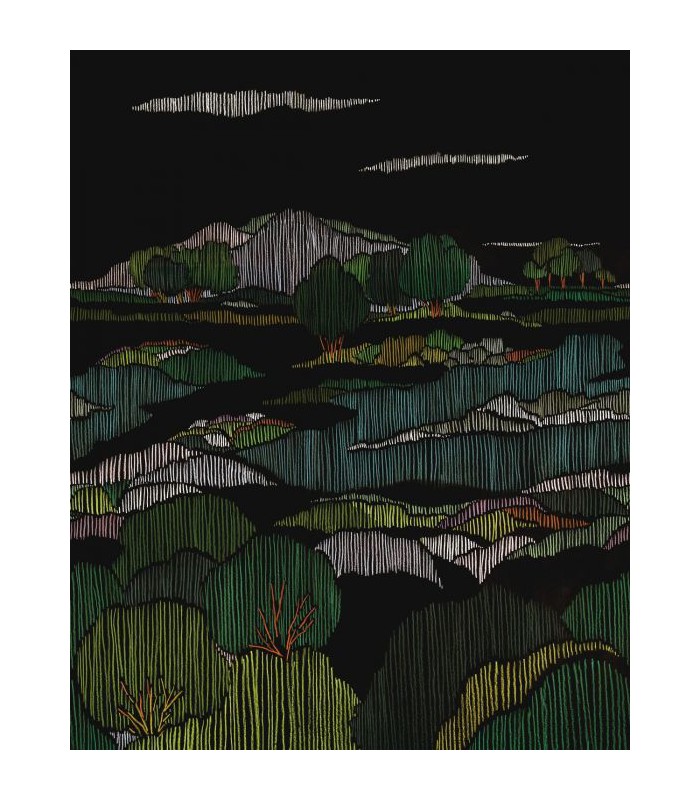 Panoramique OBSCURITE VEGETALE S MULTICO 200x250 - Collection WONDERWALLS 2 - CASADECO - Réf. WDWD200049905