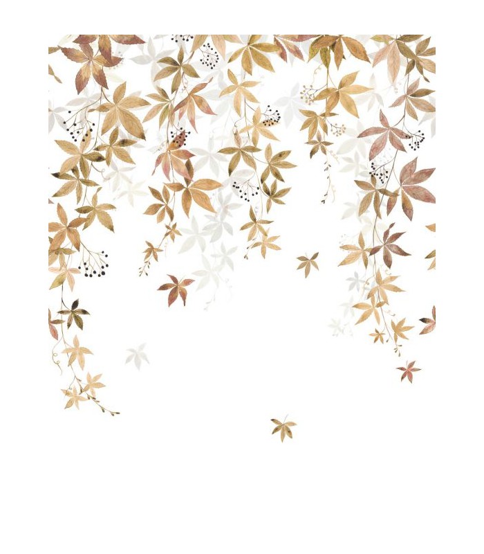 Panoramique VIGNE EN FLEUR S TABAC 200x250 - Collection WONDERWALLS 2 - CASADECO - Réf. WDWD200062305