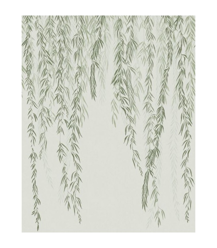 Panoramique MURMURES D'AUTOMNE S VERT LICHEN 200x250 - Collection WONDERWALLS 2 - CASADECO - Réf. WDWD200157105