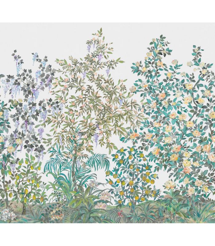 Panoramique CONFIDENCES SOUS L'ORANGER M MULTICO 300x280 - Collection WONDERWALLS 2 - CASADECO - Réf. WDWD200117908