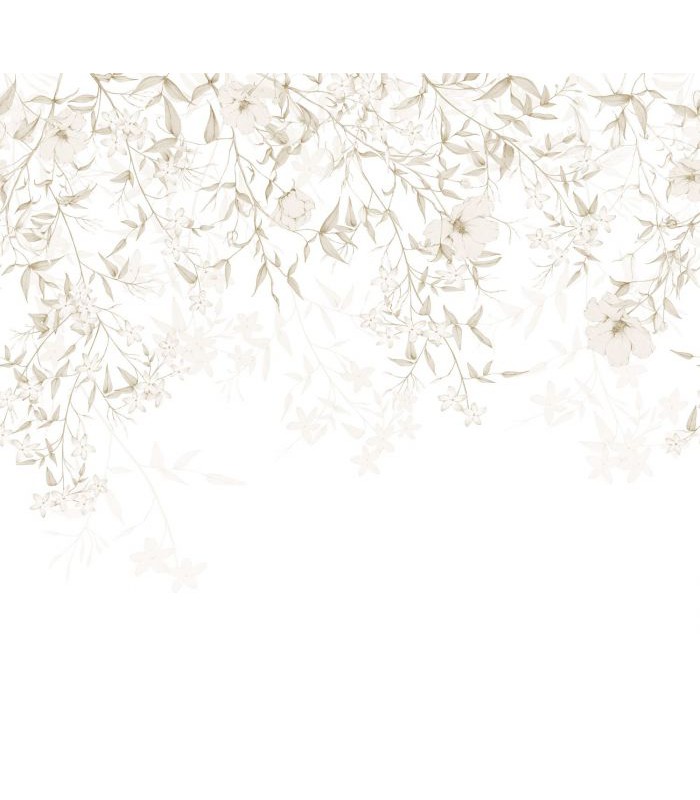 Panoramique FLORE ENCHANTEE M NATUREL 300x280 - Collection WONDERWALLS 2 - CASADECO - Réf. WDWD200191308