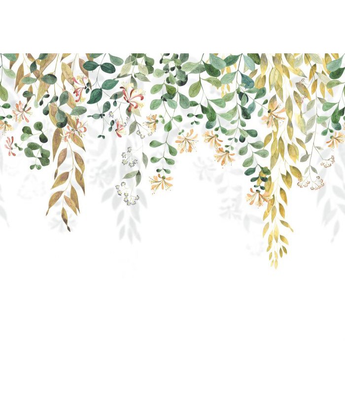 Panoramique HONEYSUCKLE VERT 300x250 - Collection SOLIFLORE - CASADECO - Réf. SOLI200347807