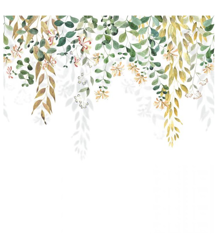 Panoramique HONEYSUCKLE VERT 300x310 - Collection SOLIFLORE - CASADECO - Réf. SOLI200347809