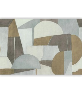 Panoramique MOLLY_S BLEU CELESTE / TABAC 371 x 250 - Collection CARNABY STREET  - CASADECO - Réf. CARN200592731