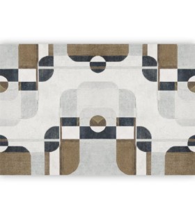 Panoramique CONRAD_M GRIS DUVET / ENCRE 424 x 280 - Collection CARNABY STREET  - CASADECO - Réf. CARN200586129