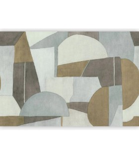 Panoramique MOLLY_M BLEU CELESTE / TABAC 371 x 280 - Collection CARNABY STREET  - CASADECO - Réf. CARN200592732