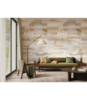 Panoramique JOHN_L OCRE / CACAO 212 x 310 - Collection CARNABY STREET  - CASADECO - Réf. CARN200571827