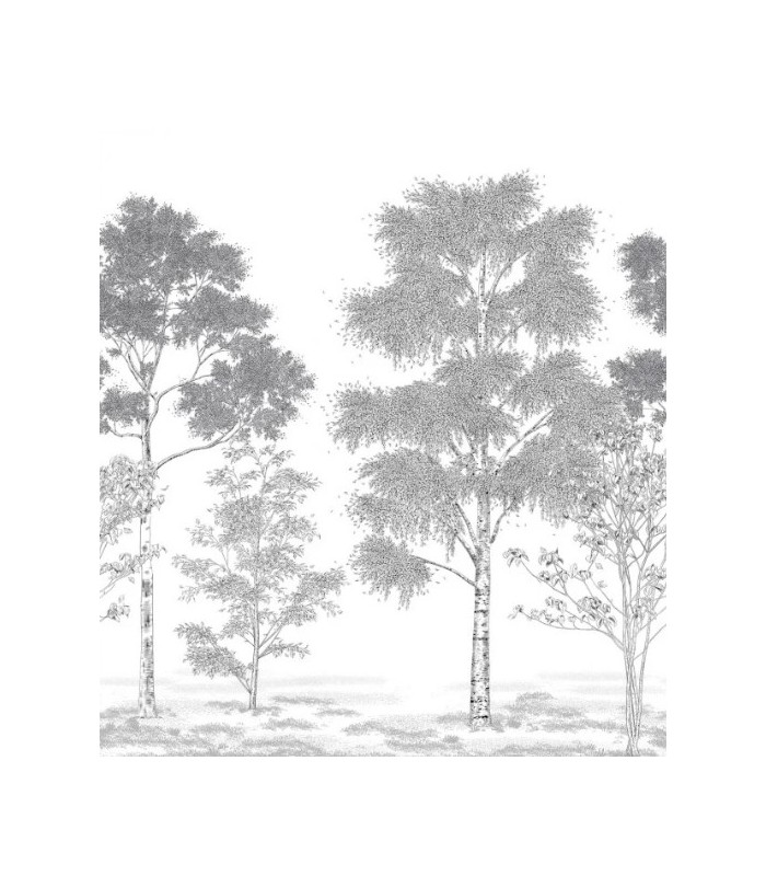 Panoramique POESIE PRINTANIERE NOIR 250x280 - Collection BALADE - CASELIO - Réf. BLD106169001