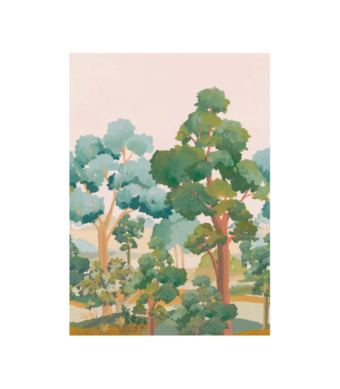 Panoramique L ETE INDIEN NOIR _L 200x310 - Collection BALADE - CASELIO - Réf. BLD106159004