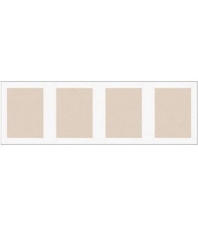 Panoramique SOUBASSEMENT JUTE S BLANC - Collection RELIEFS - CASELIO - Réf. RLF105220000