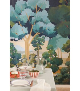 Panoramique L ETE INDIEN VERT _S 200x250 - Collection BALADE - CASELIO - Réf. BLD106157705